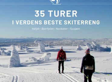 NY SKIBOK «35 turer i verdens beste skiterreng  Hafjell – Øyefjellet – Nordseter – Sjusjøen»